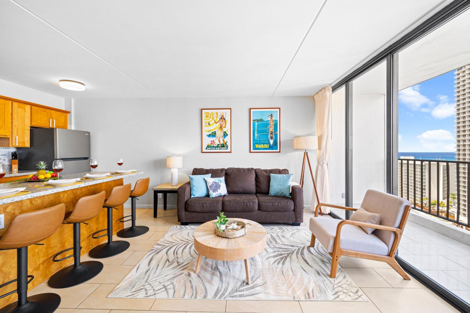 Great Ocean View Condo, Near Beach With Free Parking! Χονολουλού Εξωτερικό φωτογραφία