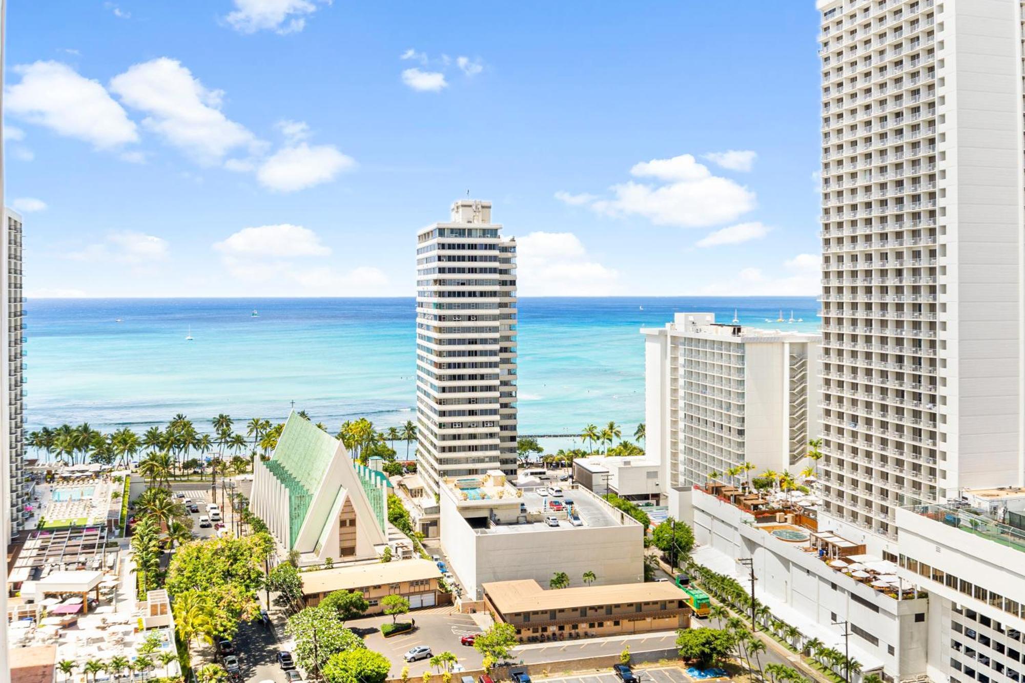 Great Ocean View Condo, Near Beach With Free Parking! Χονολουλού Εξωτερικό φωτογραφία